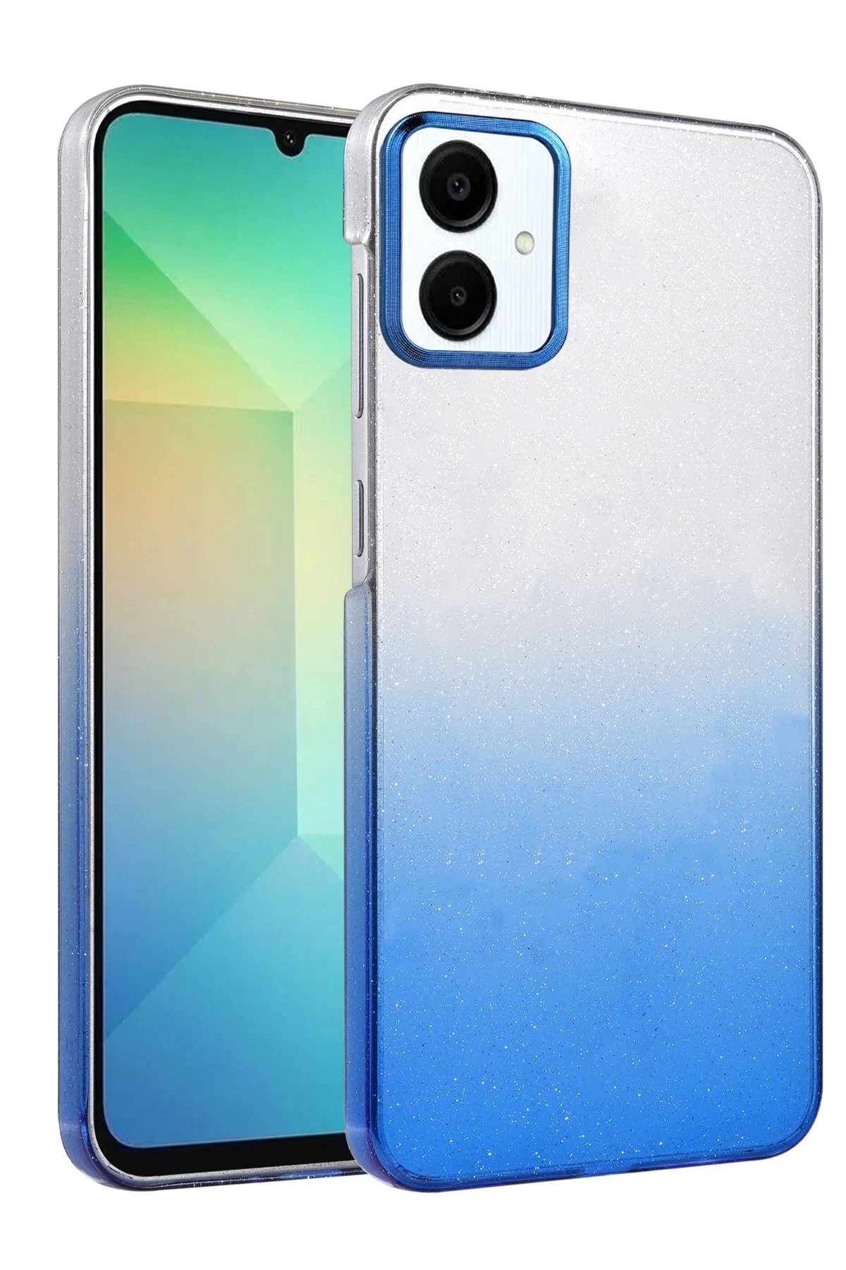 Samsung Galaxy A06 Glossy Kapak - Mavi-(5796)