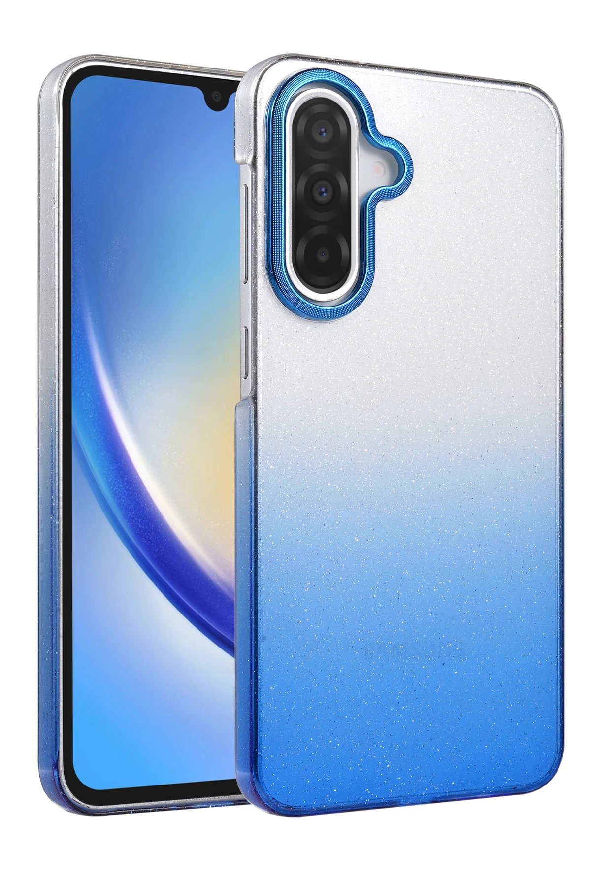 Samsung Galaxy A26 Glossy Kapak - Mavi-(5796)