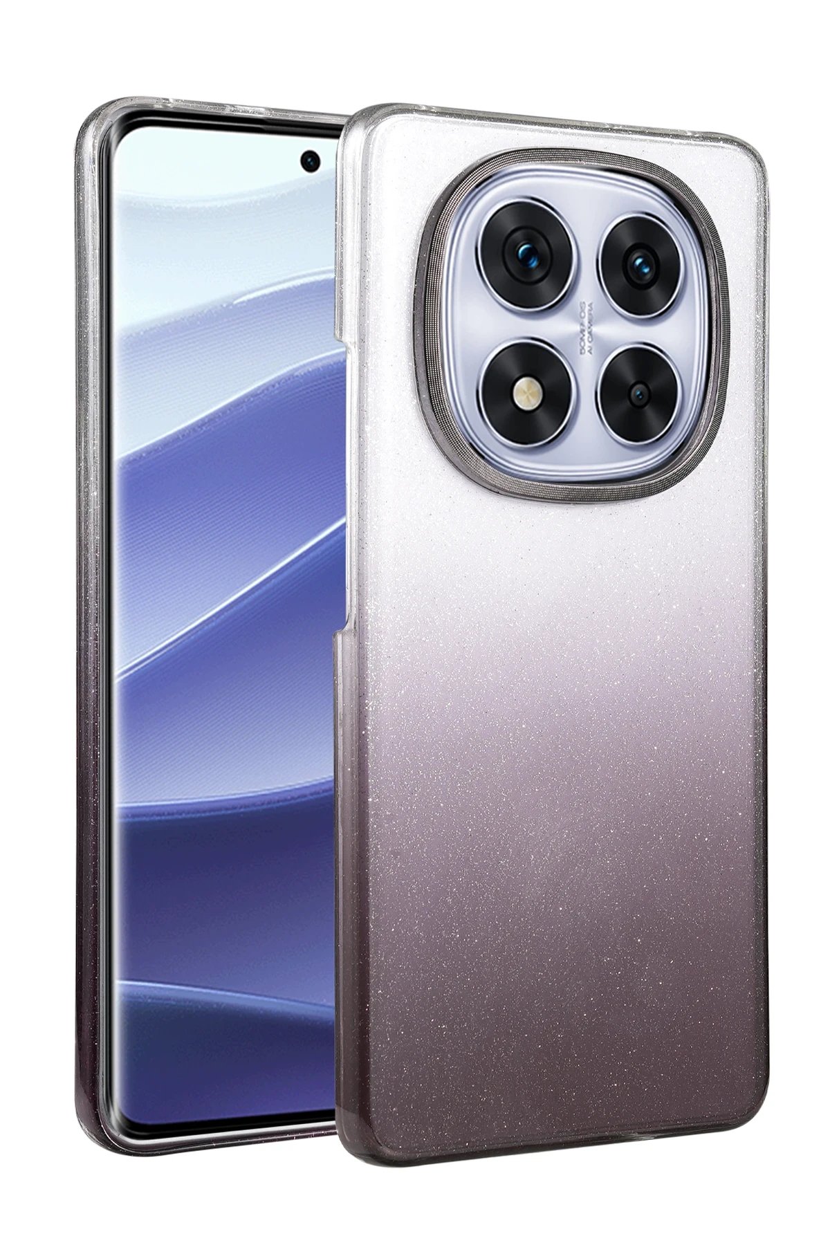 Xiaomi Redmi Note 14 Pro Plus Glossy Kapak - Siyah-(5796)