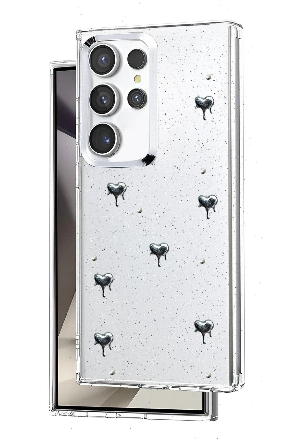 Samsung Galaxy S25 Ultra Fiyonk Desenli Kapak - Desen 9-(5796)