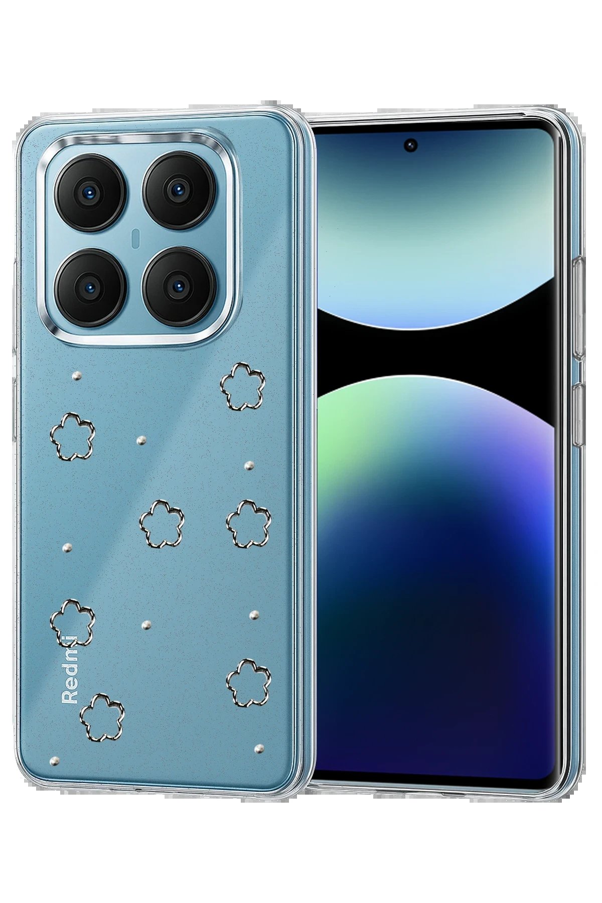 Xiaomi Redmi Note 14 Pro 4G Fiyonk Desenli Kapak - Desen 3-(5796)