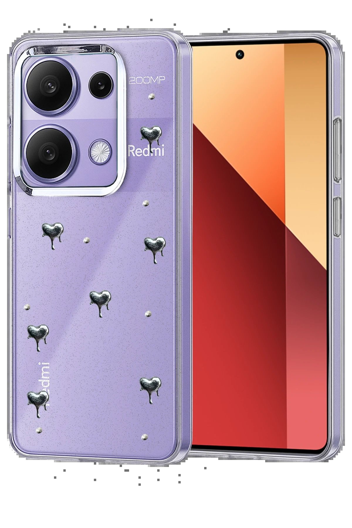 Xiaomi Redmi Note 13 Pro 4G Fiyonk Desenli Kapak - Desen 9-(5796)