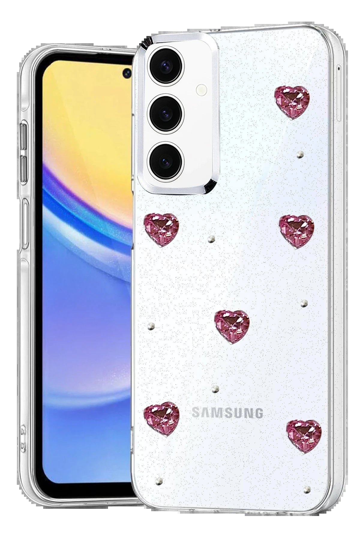 Samsung Galaxy S24 FE Fiyonk Desenli Kapak - Desen 4-(5796)