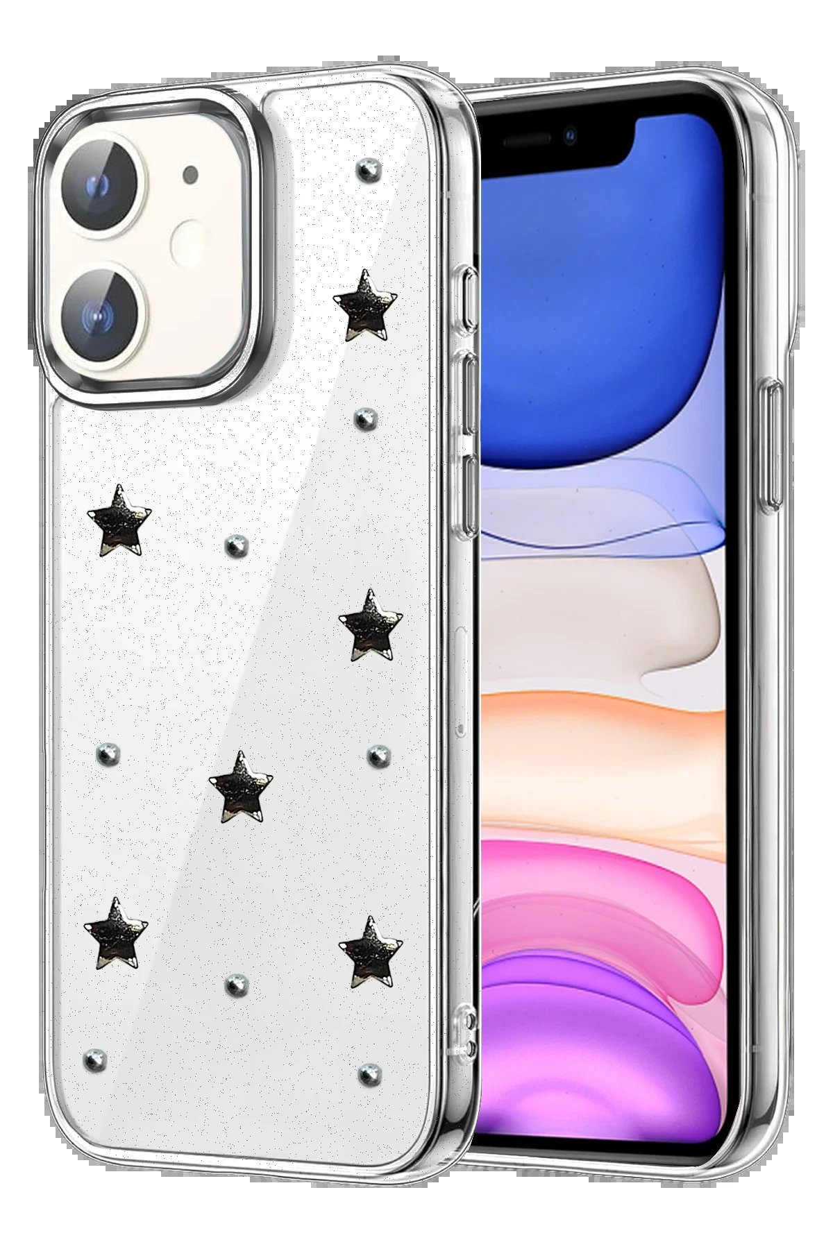 Apple iPhone 11 Fiyonk Desenli Kapak - Desen 8-(5796)