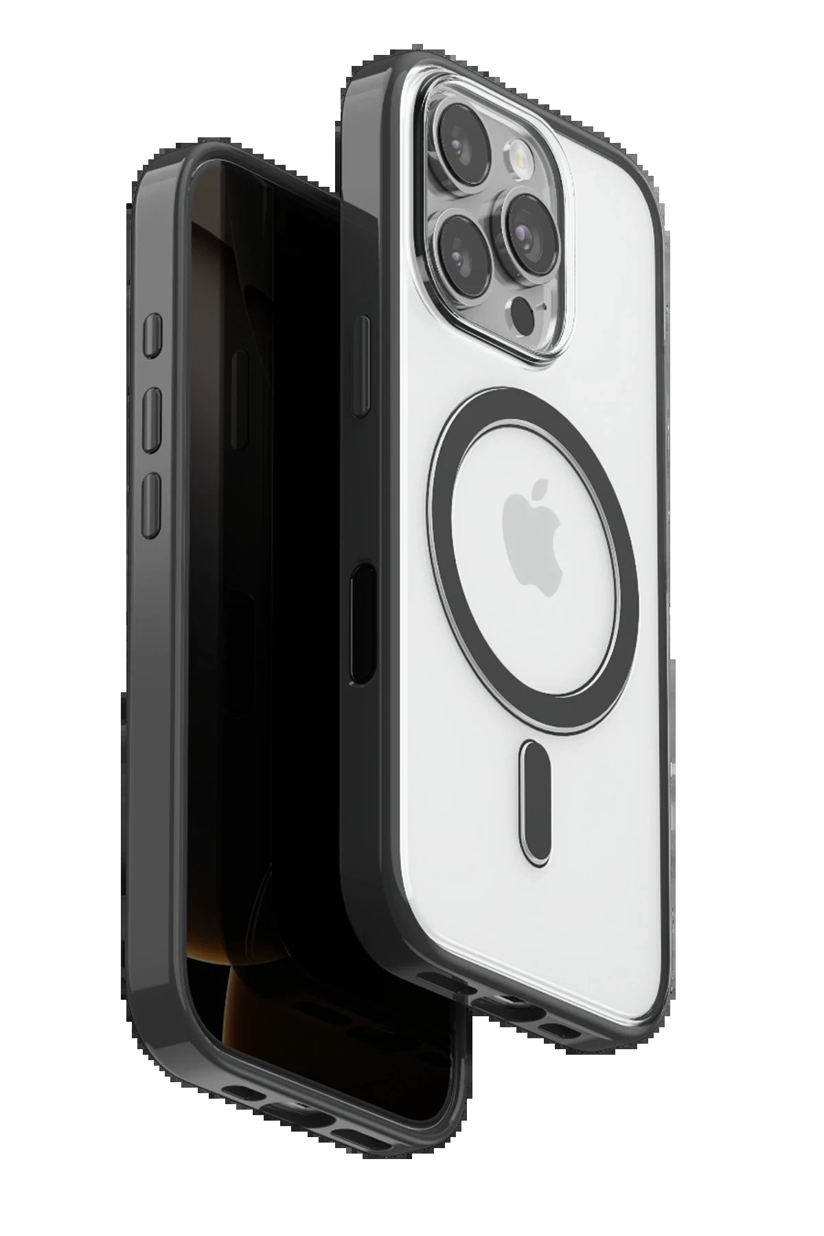 Apple iPhone 16 Pro Max Joly Magsafe Kapak - Siyah-(5796)