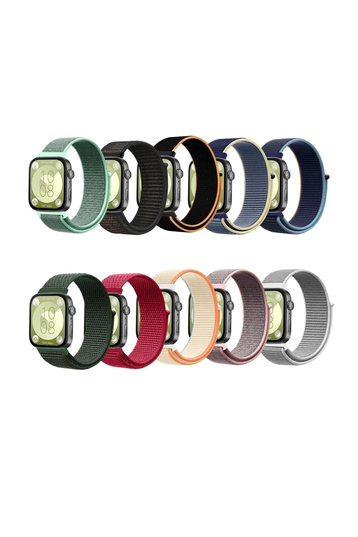 yumuşak ve nefes alan bir dokuya sahiptir.Saatinize tam uyum sağlar.