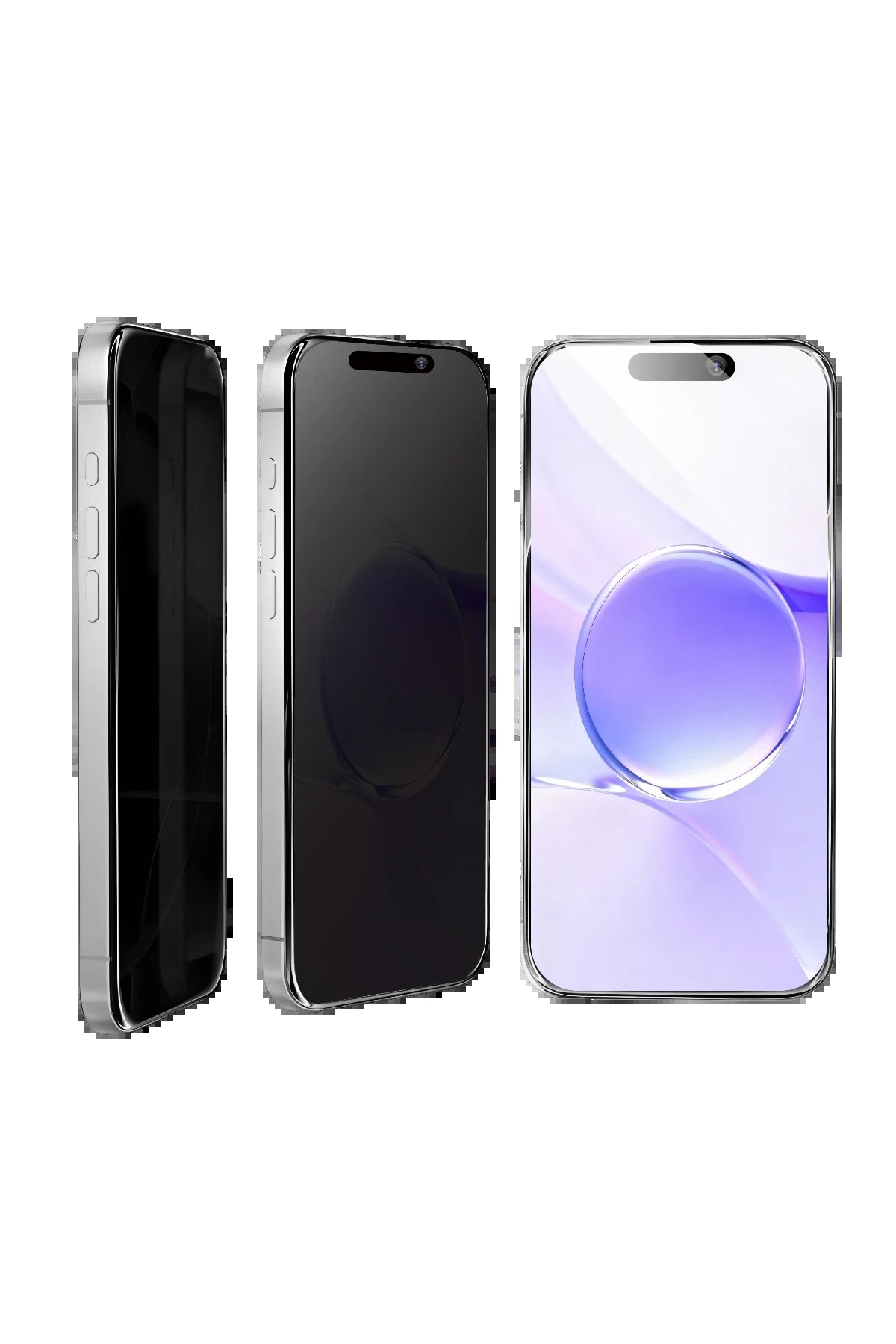 özel ve hassas bilgilerinizi farklı açılardan meraklı gözlere karşı okunamaz hale getirir. Mükemmel gizlilik koruma sağlar.✅Süper Sert Cam: Güçlendirilmiş cam yapısı ile darbelere