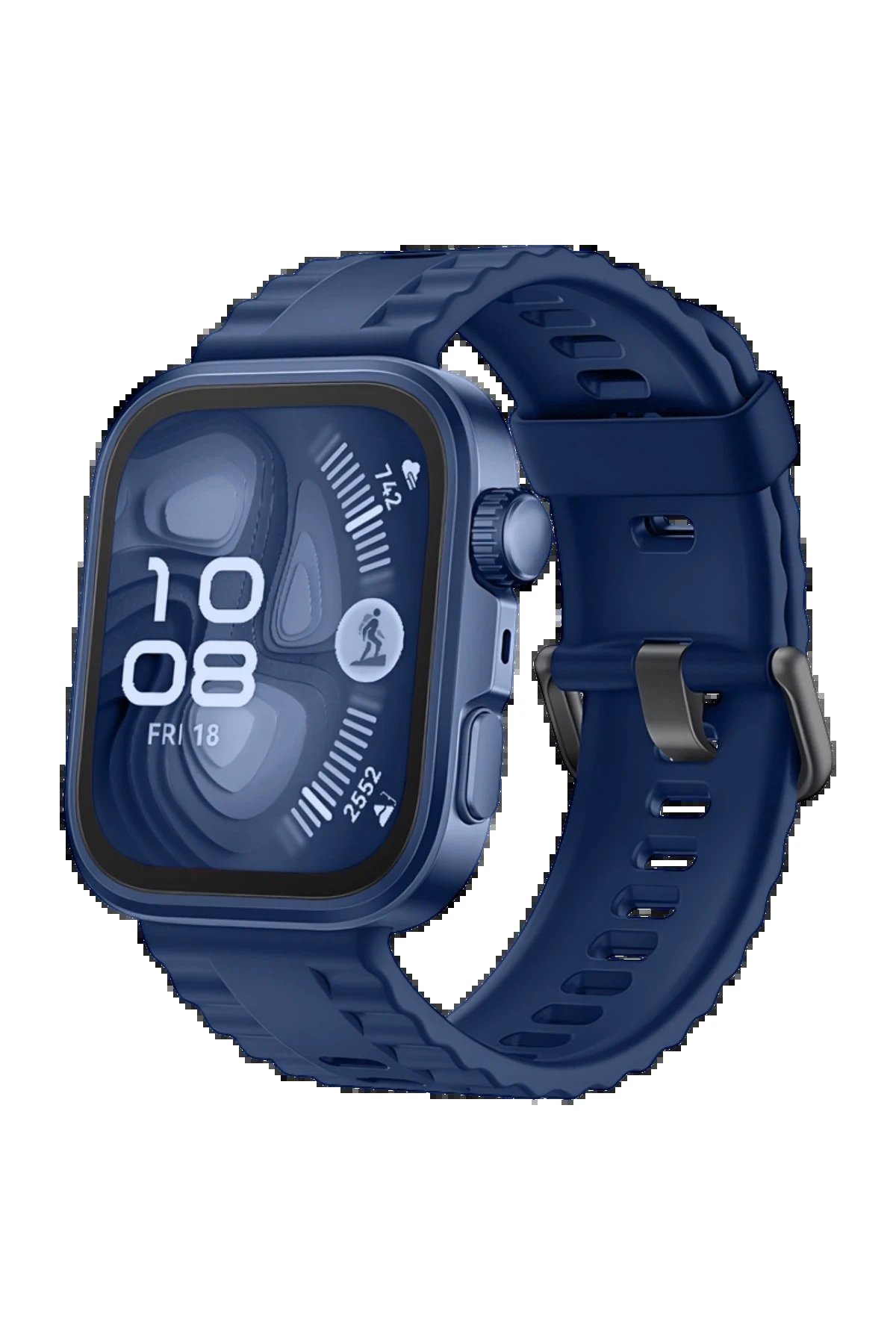 Huawei Fit 4 Nova Silikon Kordon - Lacivert-(5796)