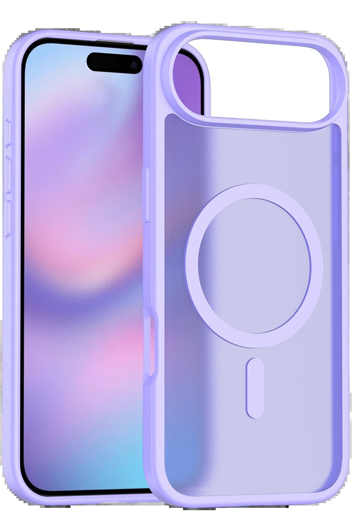 Apple iPhone 17 Air Jota Magsafe Kapak - Lila-(5796)