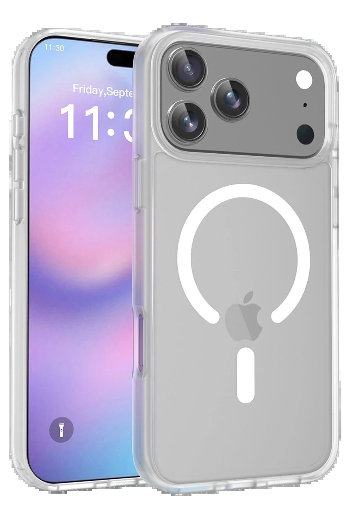 Apple iPhone 17 Pro Max Jota Magsafe Kapak - Şeffaf-(5796)