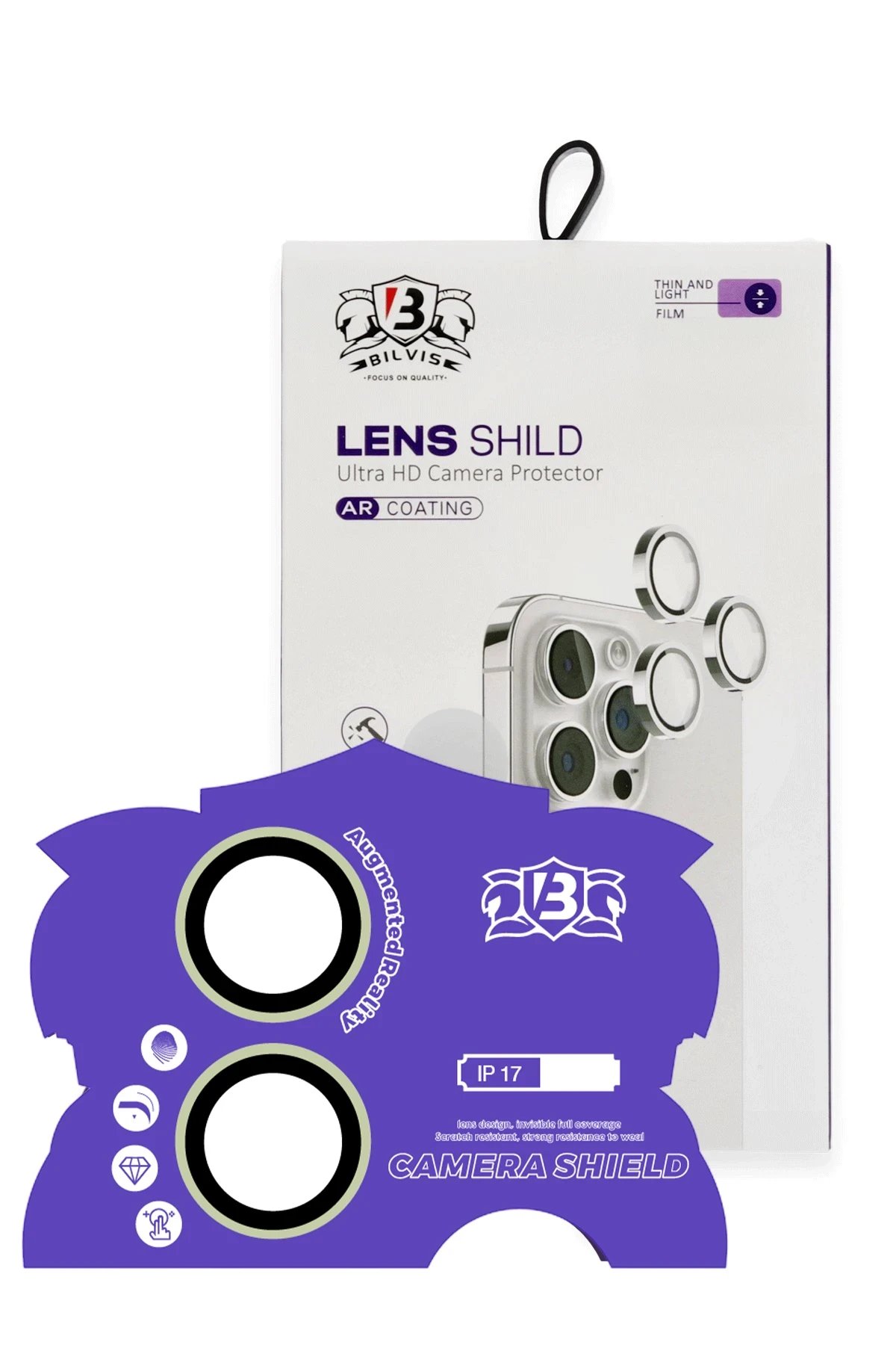 Apple iPhone 17 Bilvis Titan Kamera Lens - Açık Yeşil-(5796)