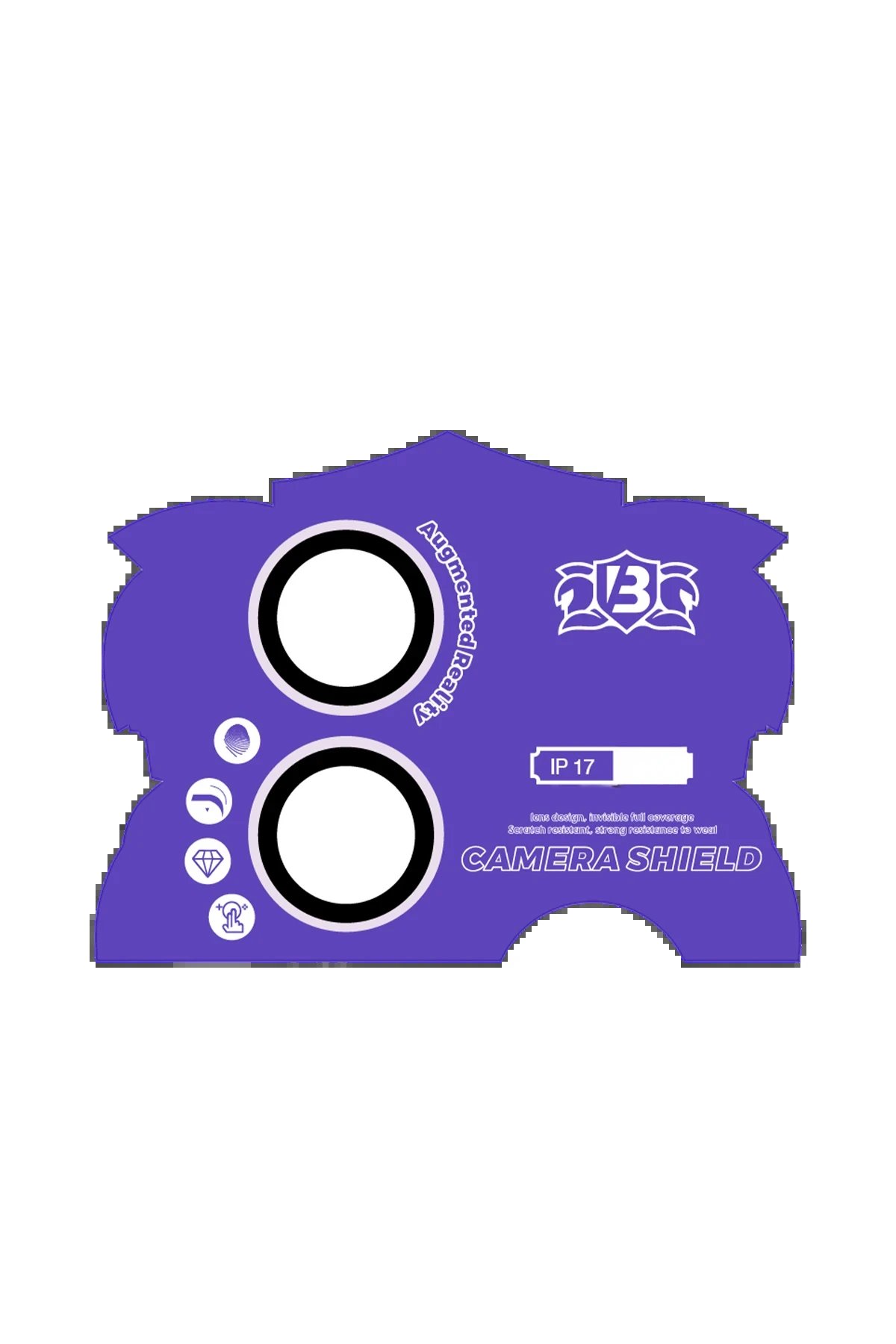 Apple iPhone 17 Bilvis Titan Kamera Lens - Lila-(5796) - Görsel 2