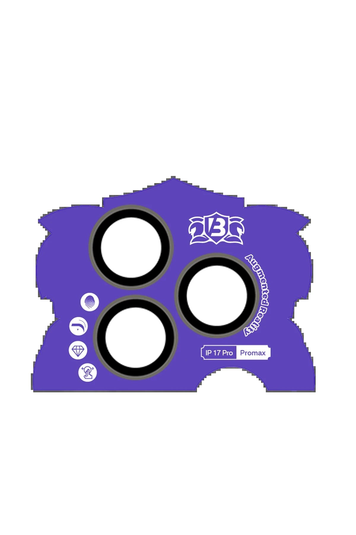 Apple iPhone 17 Pro Max Bilvis Titan Kamera Lens - Natural Grey-(5796) - Görsel 2