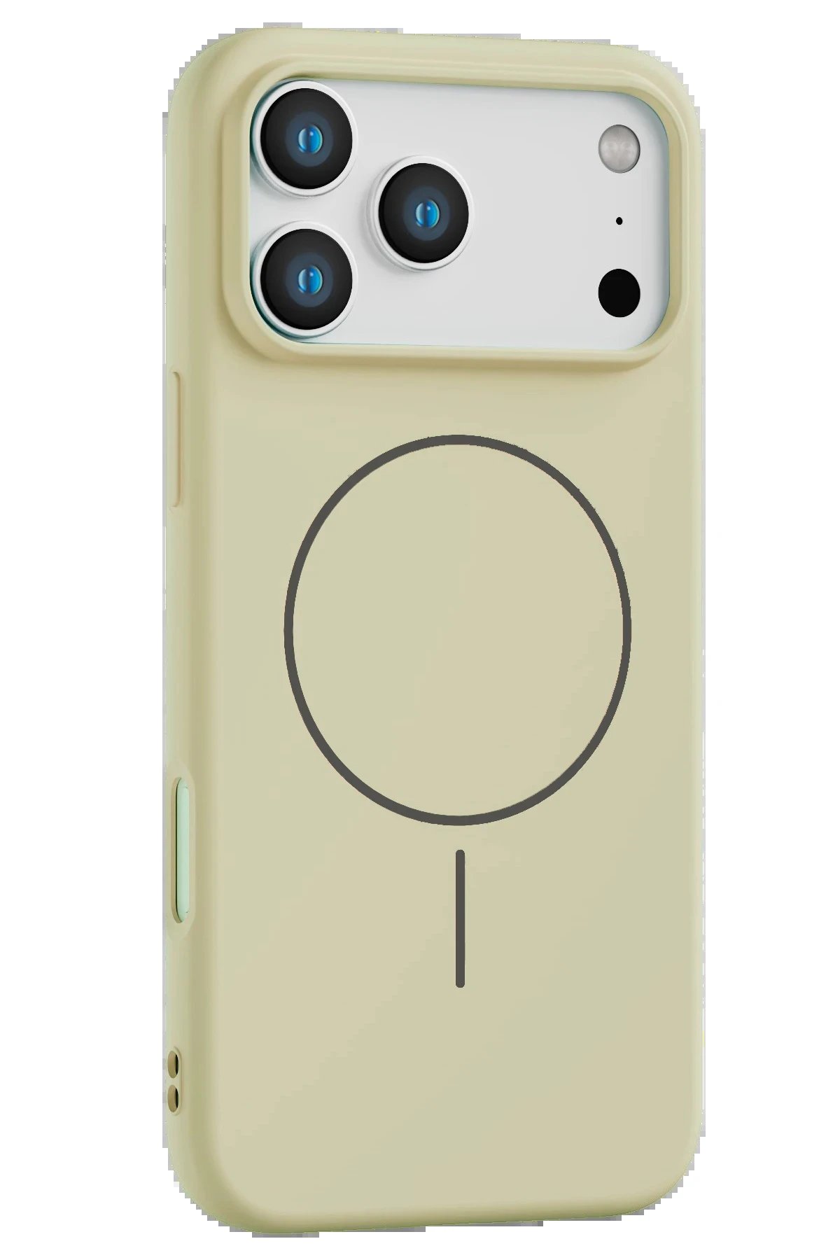 Apple iPhone 17 Pro Jully Magsafe Kapak - Bej-(5796)