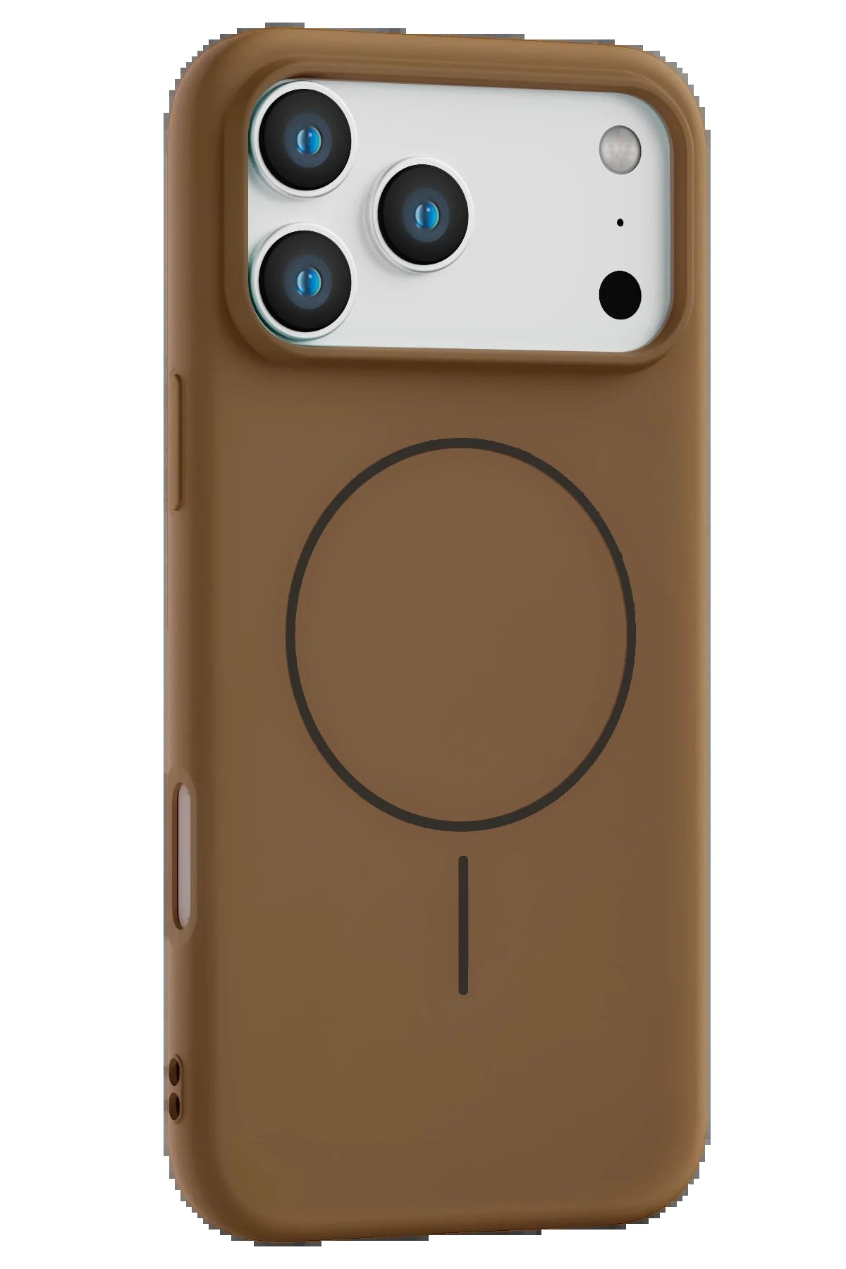 Apple iPhone 17 Pro Jully Magsafe Kapak - Kahverengi-(5796)