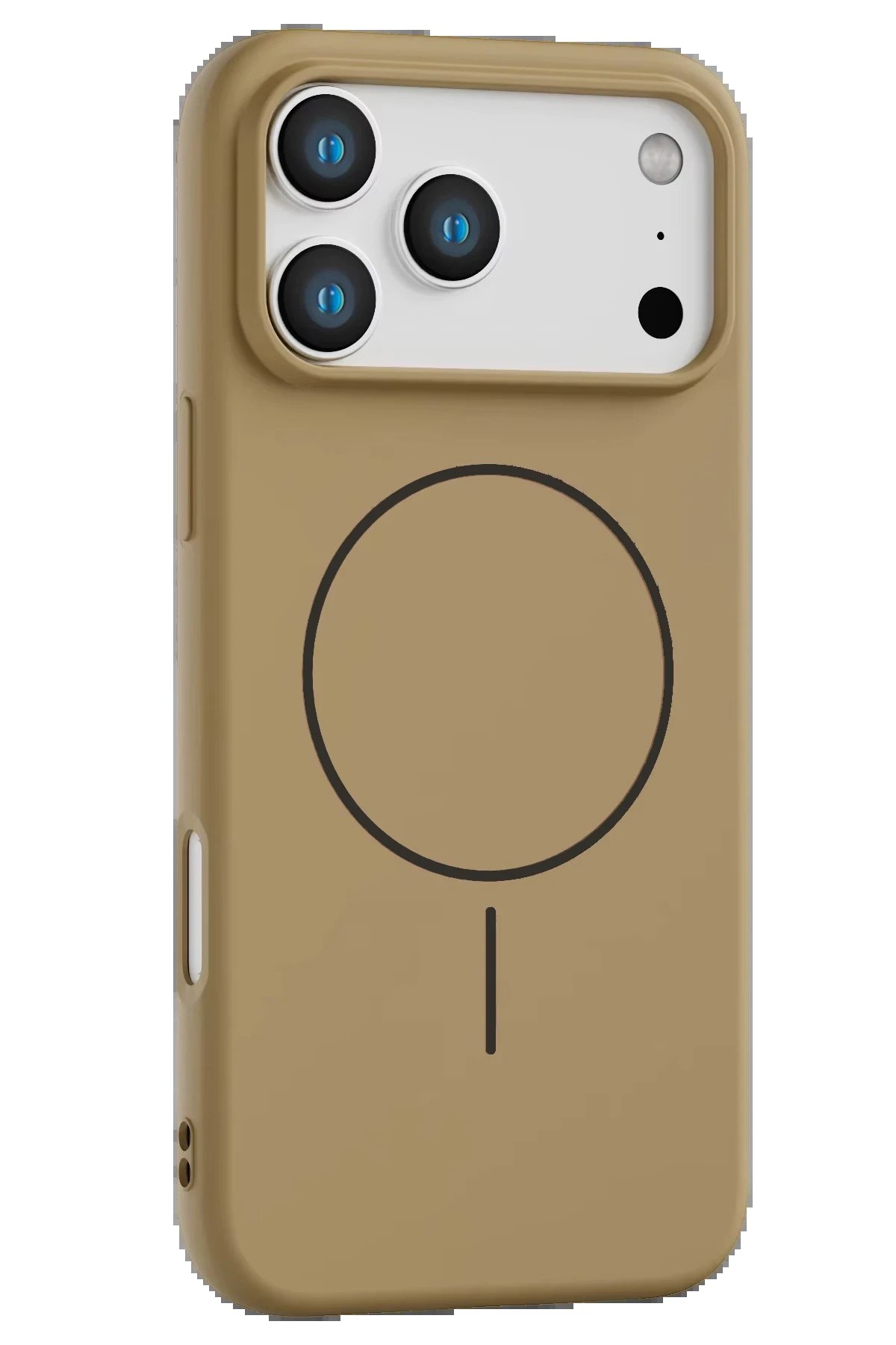 Apple iPhone 17 Pro Jully Magsafe Kapak - Çöl Titanyum-(5796)