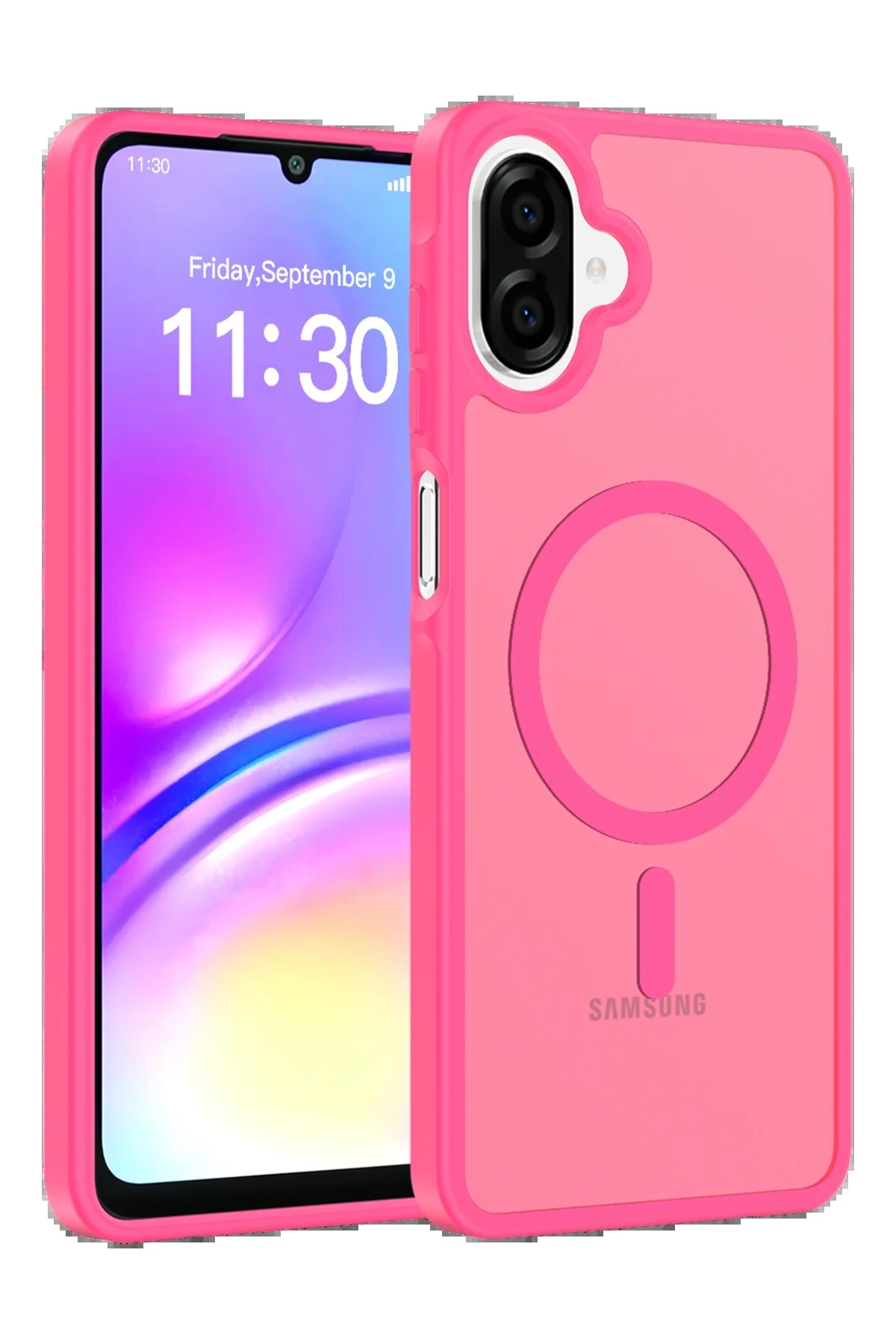 Samsung Galaxy A07 Jota Magsafe Kapak - Rose-(5796)