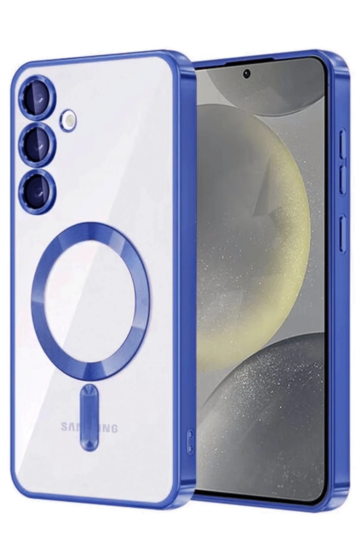 Samsung Galaxy A54 5G Kross Magneticsafe Kapak - Çöl Titanyum-(5796)