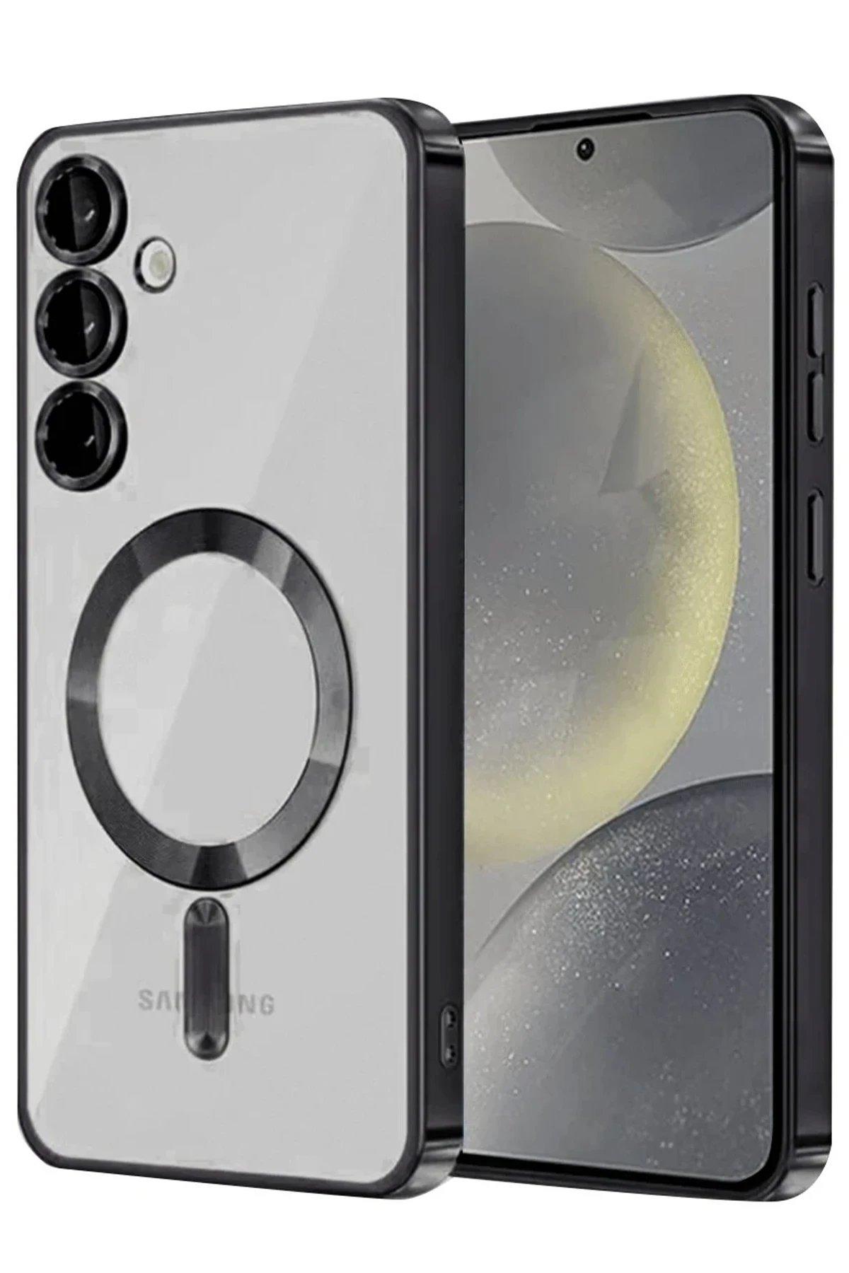 Samsung Galaxy A26 Kross Magneticsafe Kapak - Siyah-(5796)