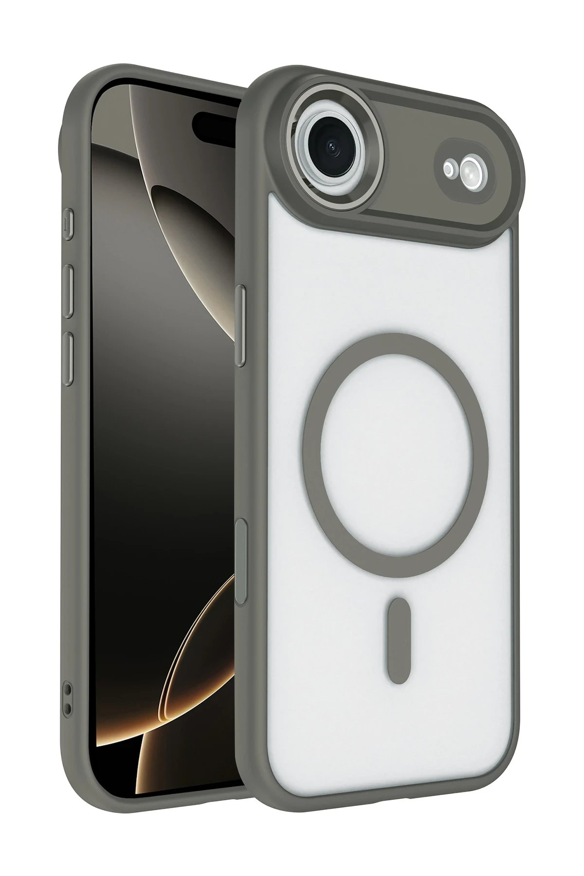 Apple iPhone 17 Air Terea Magsafe Kapak - Açık Mavi-(5796)