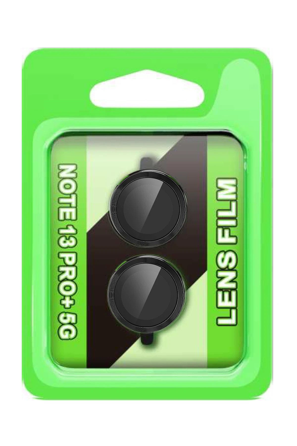 Xiaomi Redmi Note 13 Pro Plus Raze Metal Kamera Lens - Siyah-(5796)