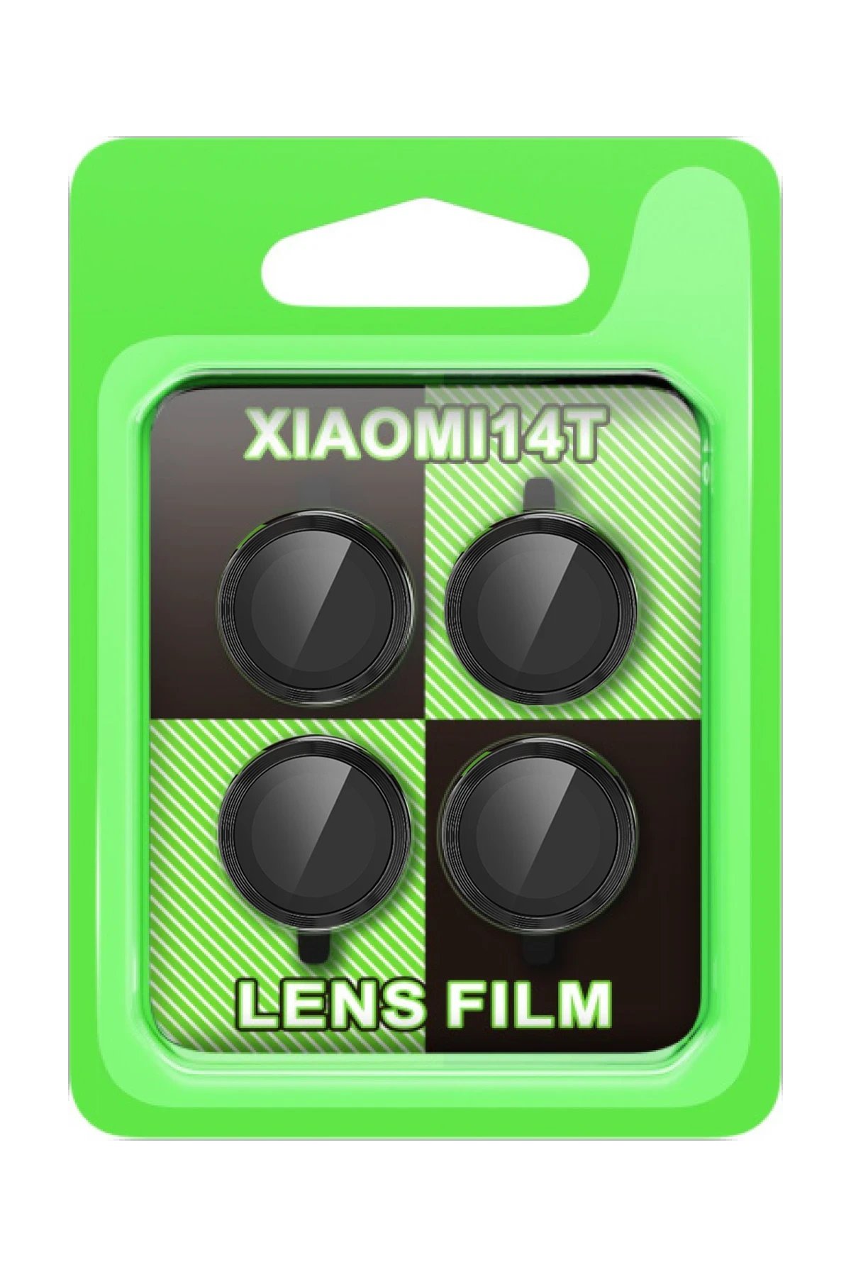 Xiaomi Mi 14T Raze Metal Kamera Lens - Siyah-(5796)