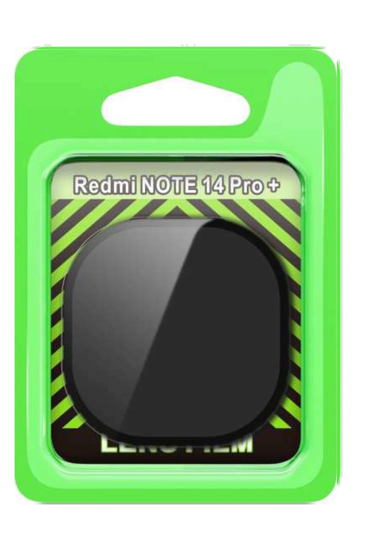 Xiaomi Redmi Note 14 Pro Plus Raze Metal Kamera Lens - Siyah-(5796)
