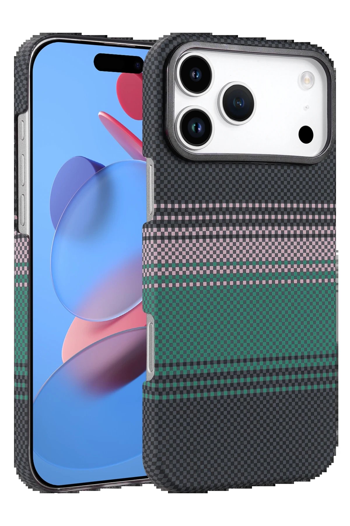 Apple iPhone 17 Pro Max Vega Magsafe Kapak - Yeşil-(5796)