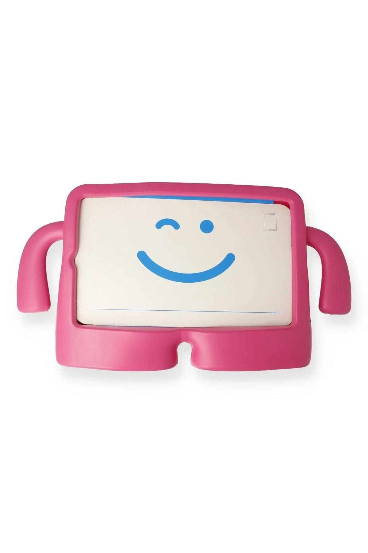 Apple iPad Pro 13 (2024) Karakter Tablet Silikon - Pembe-(5796)