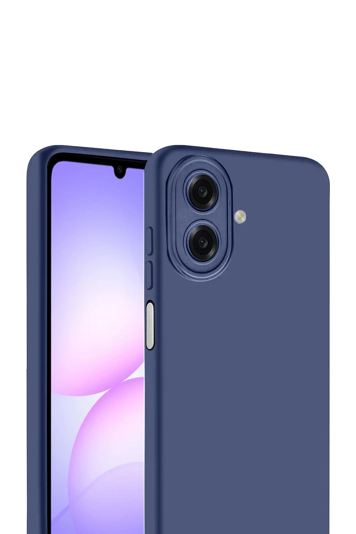 Samsung Galaxy A07 First Silikon - Lacivert-(5796)