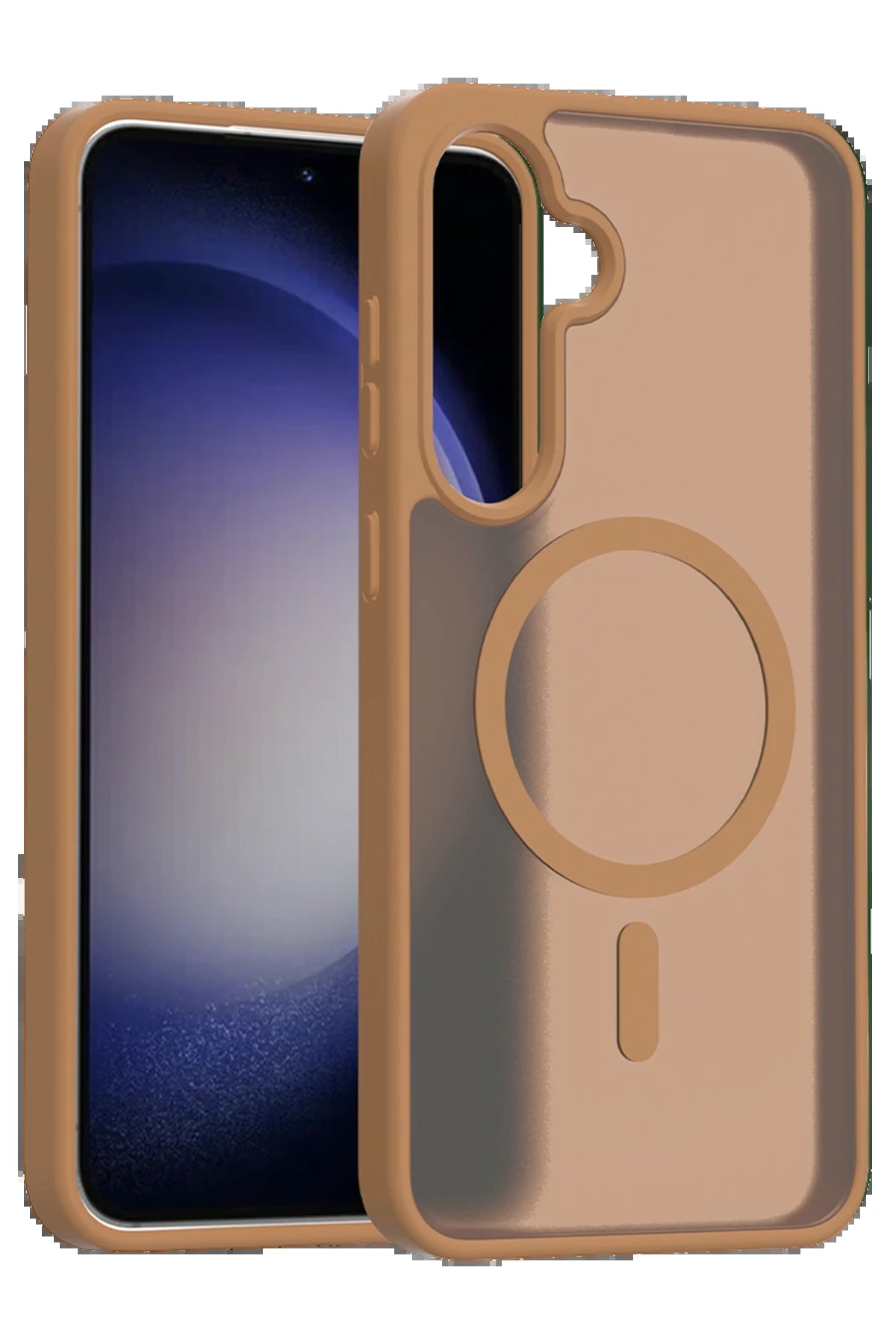 Samsung Galaxy S25 FE Jota Magsafe Kapak - Çöl Titanyum-(5796)