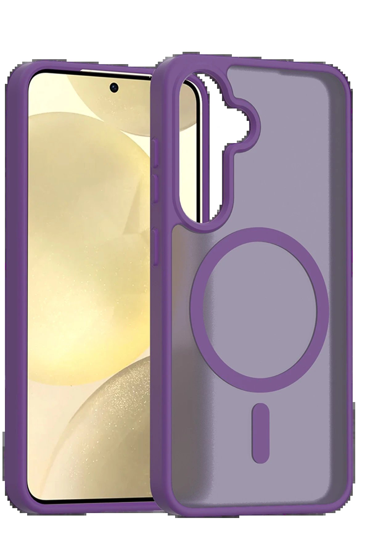 Samsung Galaxy A17 5G Jota Magsafe Kapak - Derin Mor-(5796)