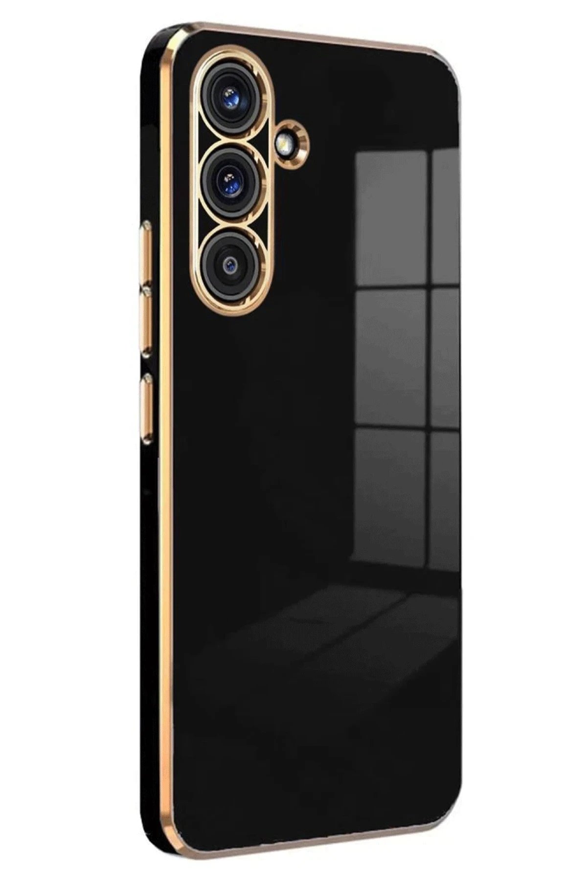 Samsung Galaxy A17 5G Volet Silikon - Siyah-(5796)