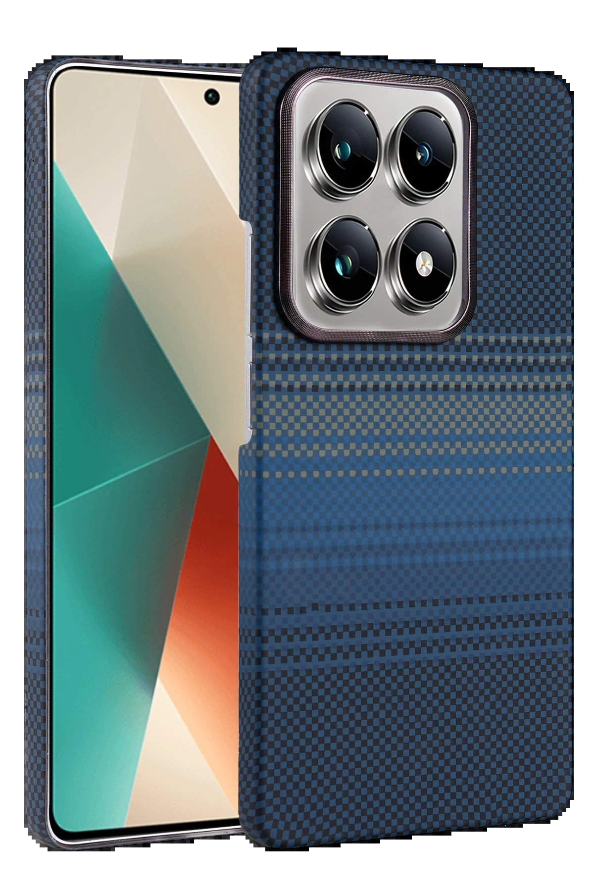 Xiaomi Mi 14T Pro Vega Magsafe Kapak - Mavi-(5796)