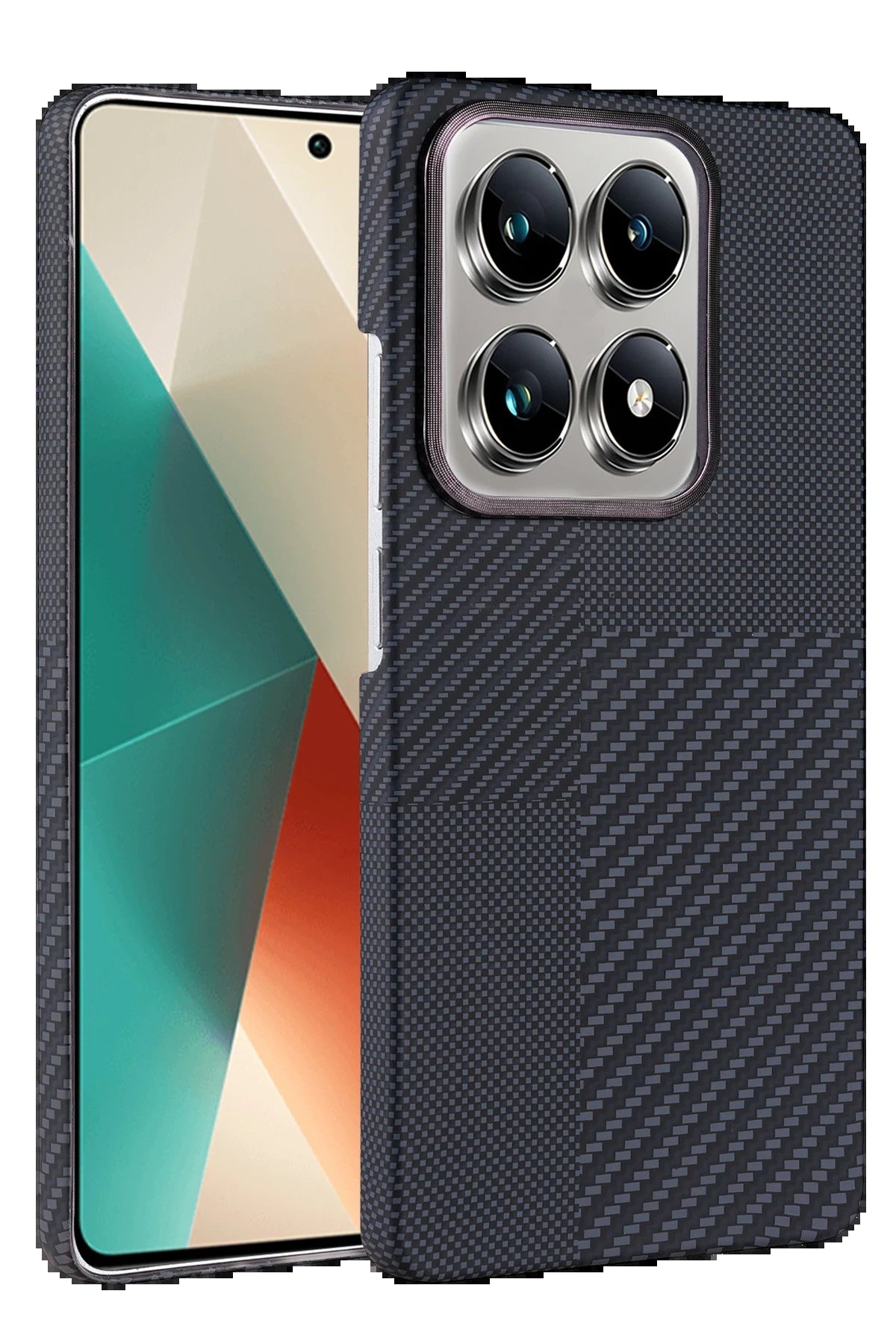 Xiaomi Mi 14T Pro Vega Magsafe Kapak - Siyah-(5796)