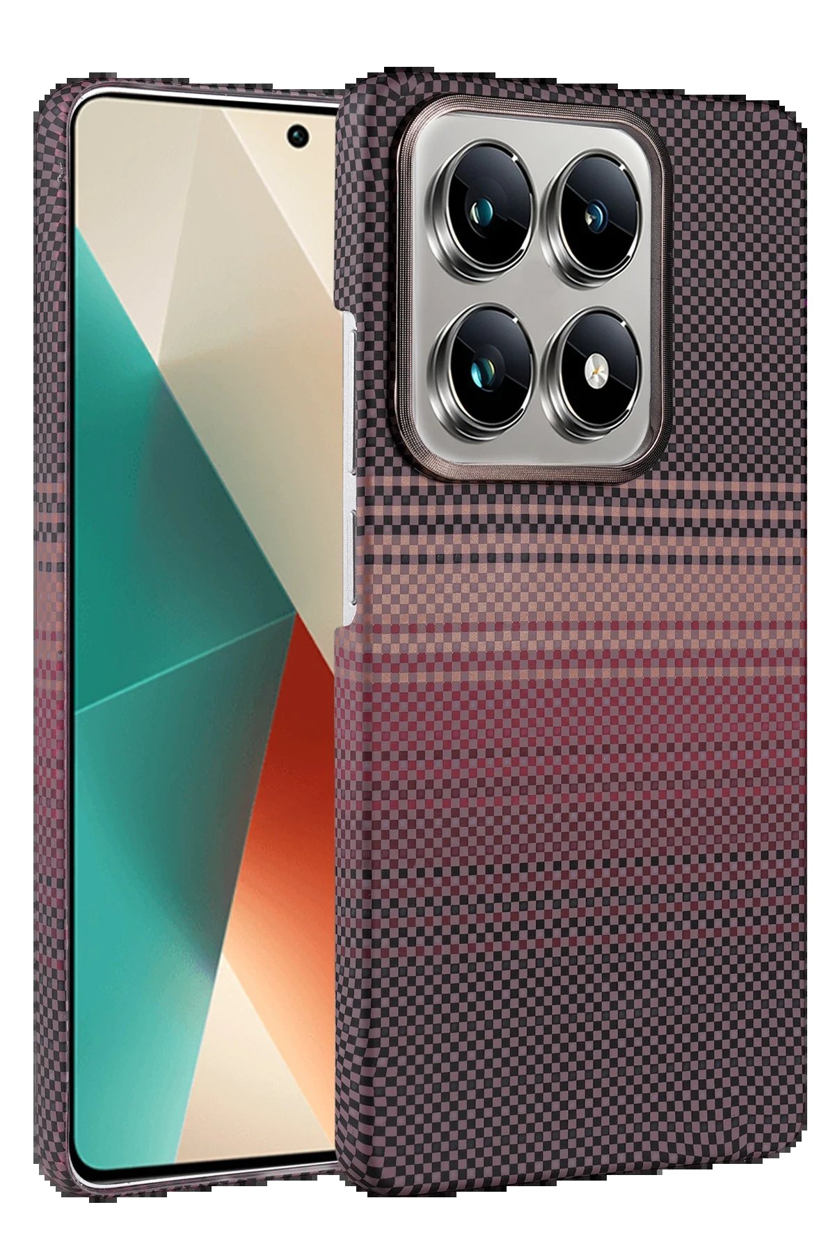 Xiaomi Mi 14T Pro Vega Magsafe Kapak - Çöl Titanyum-(5796)