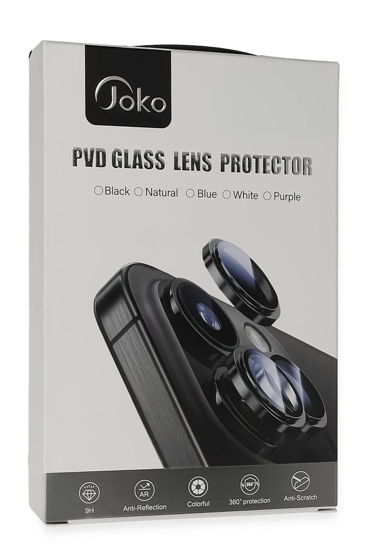 PVD Metal Kamera Lens ✅ 9H Sertlik Seviyesi:Yüksek darbe dayanımı sayesinde kamera lensinizi çizilmelere
