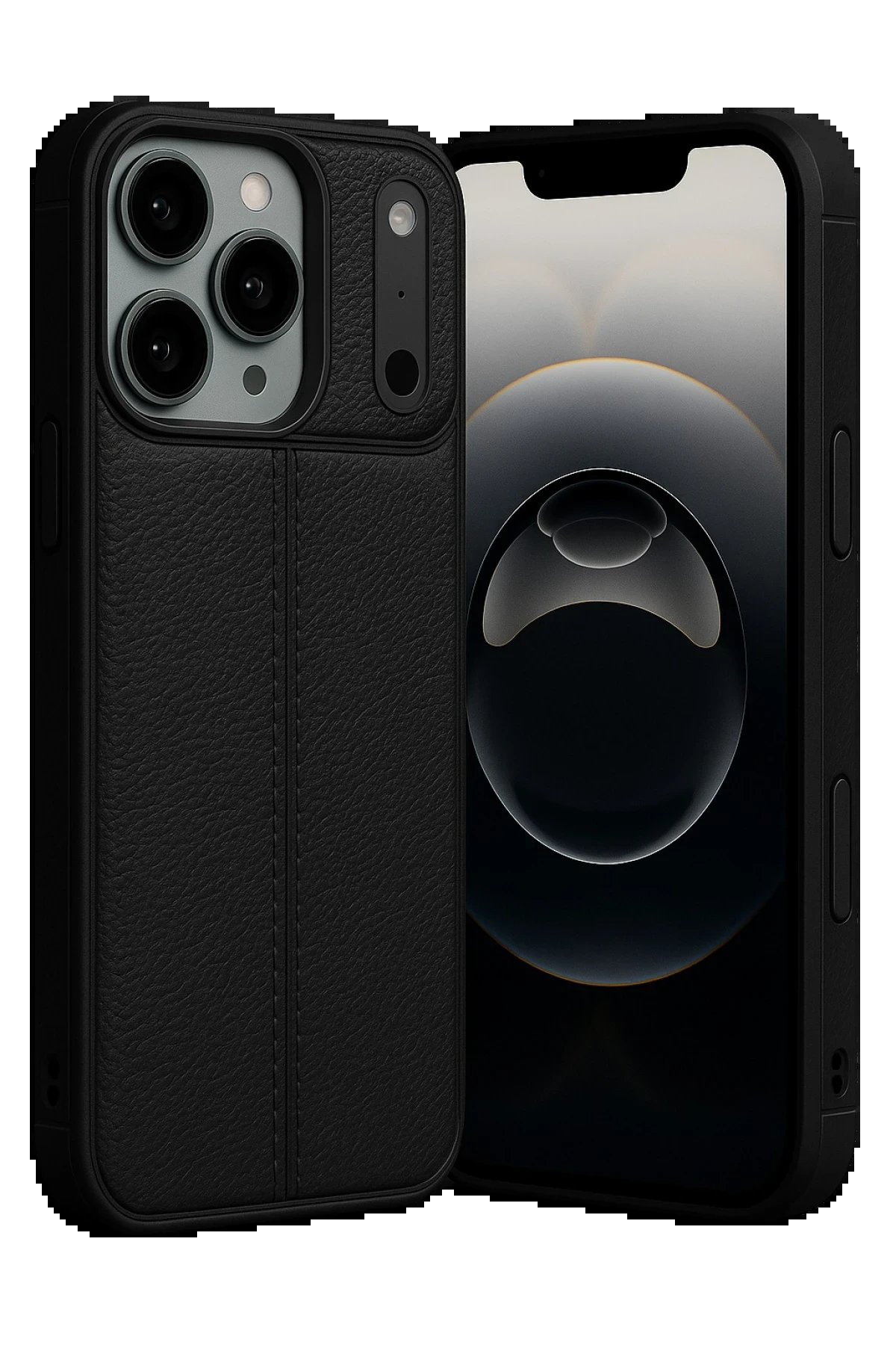 Apple iPhone 17 Pro Max Auto Focus Kapak - Siyah-(5796)