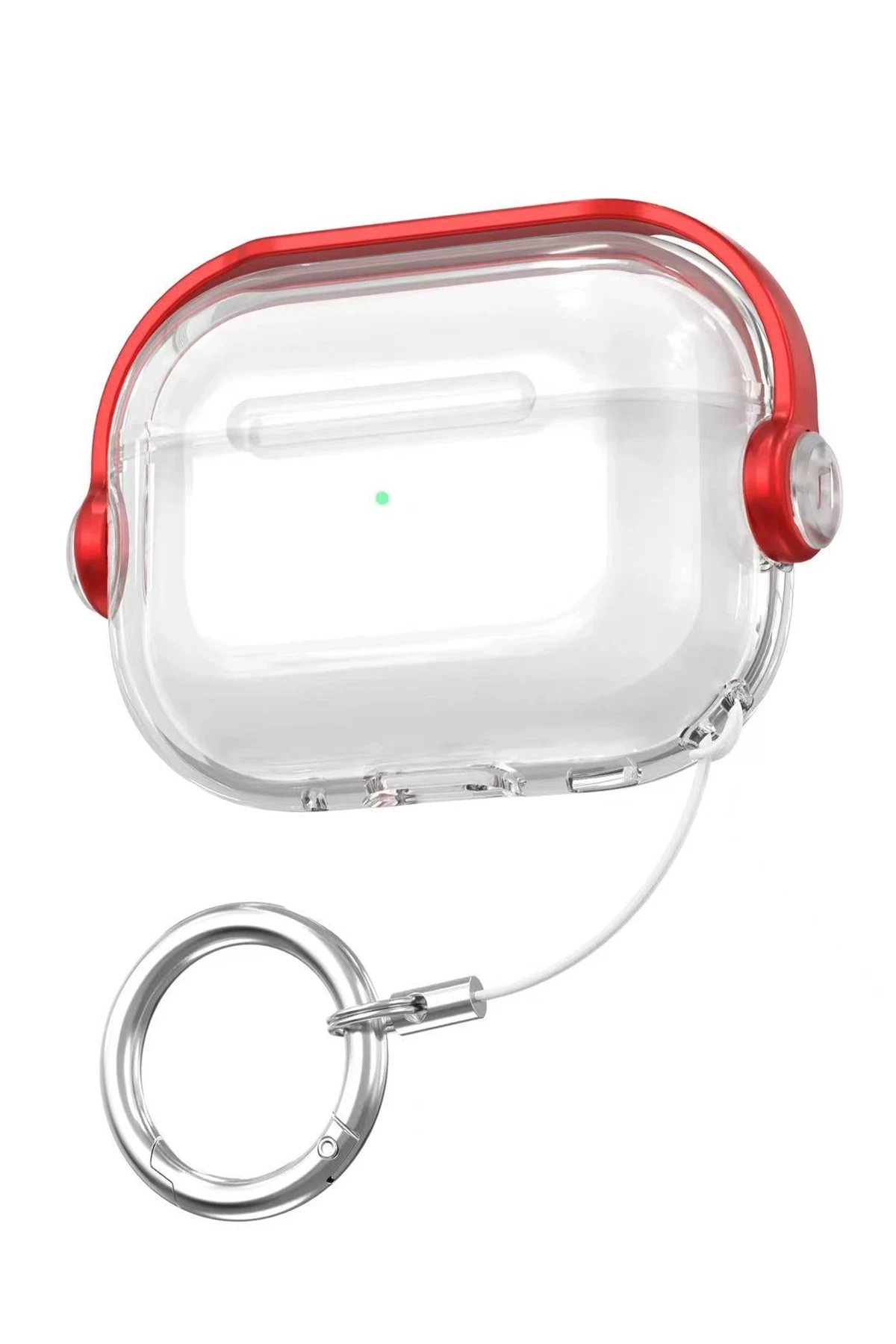 Airpods Pro 3 (3.nesil) Tema Kılıf - Kırmızı-(5796)