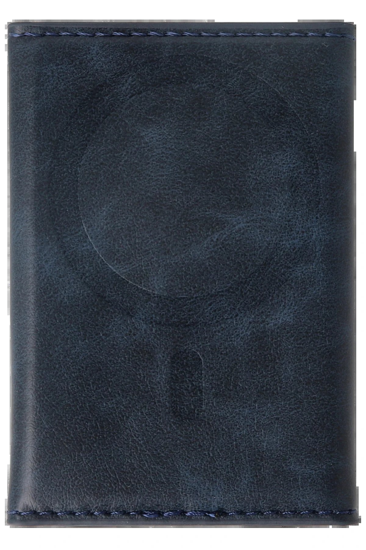 Tema Magsafe Deri Kartlık - Lacivert-(5796)