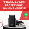 ABS Gövdeli Süper İnce Elektrikli Sakal Kesici – 45 dk Kablosuz Kullanım