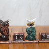 Ahşap Baykuş Takvim Polos-14