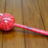 Ahşap Kedili Spiderman Marakas Tekli Polos:24