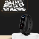 Akıllı Bileklik Android ve İOS Uyumlu Bildirim ve Çağrı Görme Spor Takibi