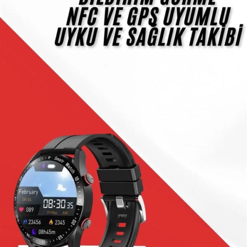 Akıllı Saat 3 Kordon Akıllı Saat Android ve İOS Uyumlu Uzun Ömürlü Titreşimli