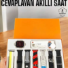 Akıllı Saat 7 Kordonlu Bildirim Görebilen Metal Kordon GPS Özelliği