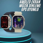 Akıllı Saat Çok Fonksiyonlu Uzun Pil Ömürlü Çağrı Cevaplayabilen Kol Saati