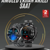 Akıllı Saat Yeni Model Sesli Asistan Bildirim Görme Bluetooth Bağlantılı Müzik Dinleme