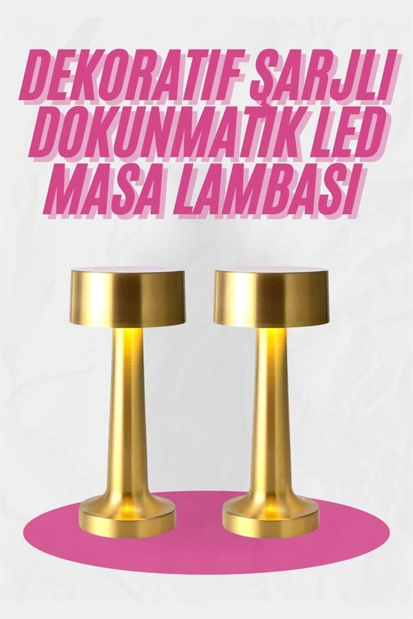 Altin Rengi Masa Ve Gece Lambasi Dokunmatik Sarjli Masa Lambasi 288869046 Sw600sh900 Altın Rengi Masa ve Gece Lambası Dokunmatik Şarjlı Masa Lambası najmaddin.com Altın renkli kablosuz masa lambası