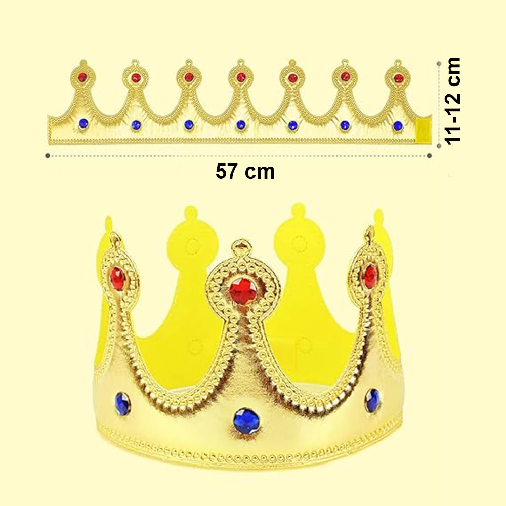 Altin Renk Eva Malzemeden Imal Cocuk Kral Taci 57 Cm 312844311 Sw1000sh1000 700x700 Altın Renk Eva Malzemeden İmal Çocuk Kral Tacı 57 cm najmaddin.com Altın Renk Eva Malzemeden İmal Çocuk Kral Tacı 57 cm - Görsel 3